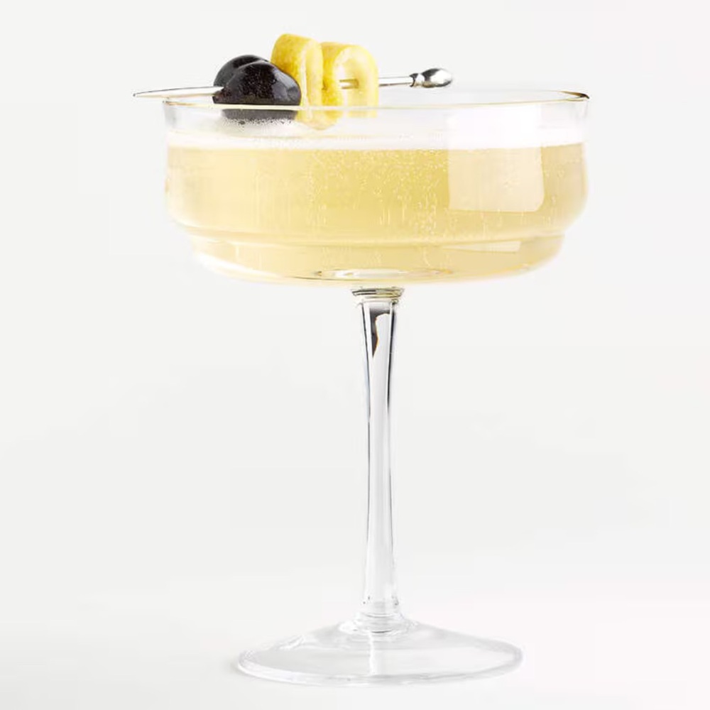 New! 🥂🍸🌟LAST CALL! Crate&Barrel Modern Coupe Glass
